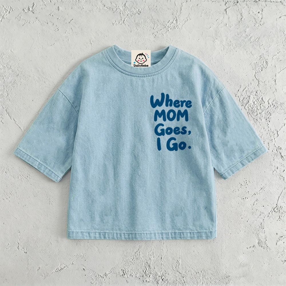 I DON'T WANT TO GO HOME Baby & Kids Print T-Shirt (6M-12Y)