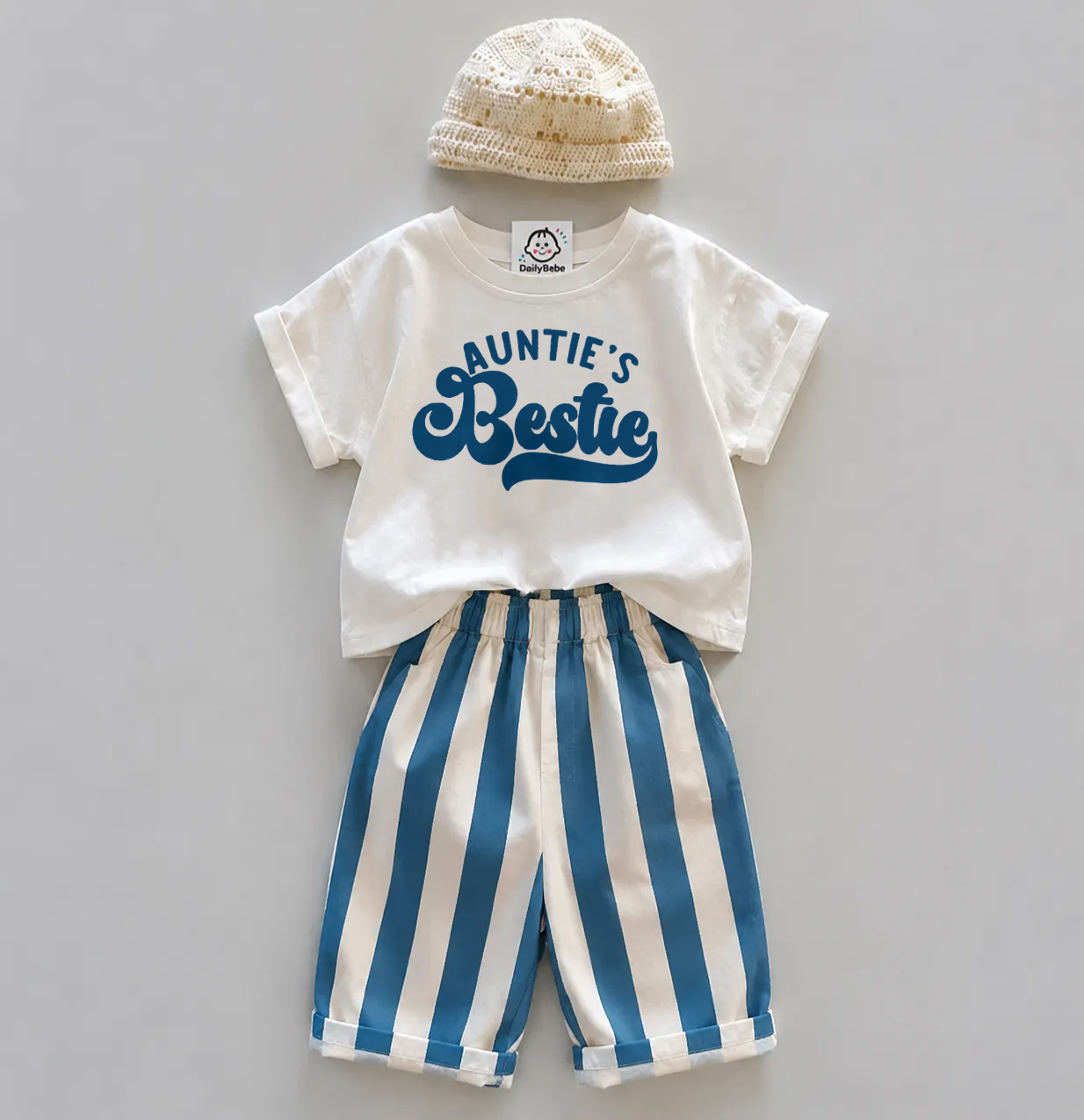 AUNTIE'S BESTIE Baby Toddler 2-Piece Set