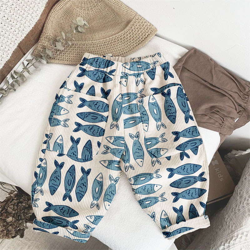 Baby & Kids Sardines Corduroy Pants