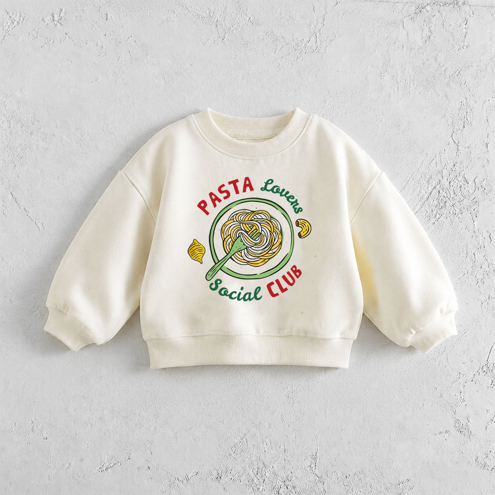 PASTA LOVERS SACIAL CLUB Baby & Toddler Sweatshirt