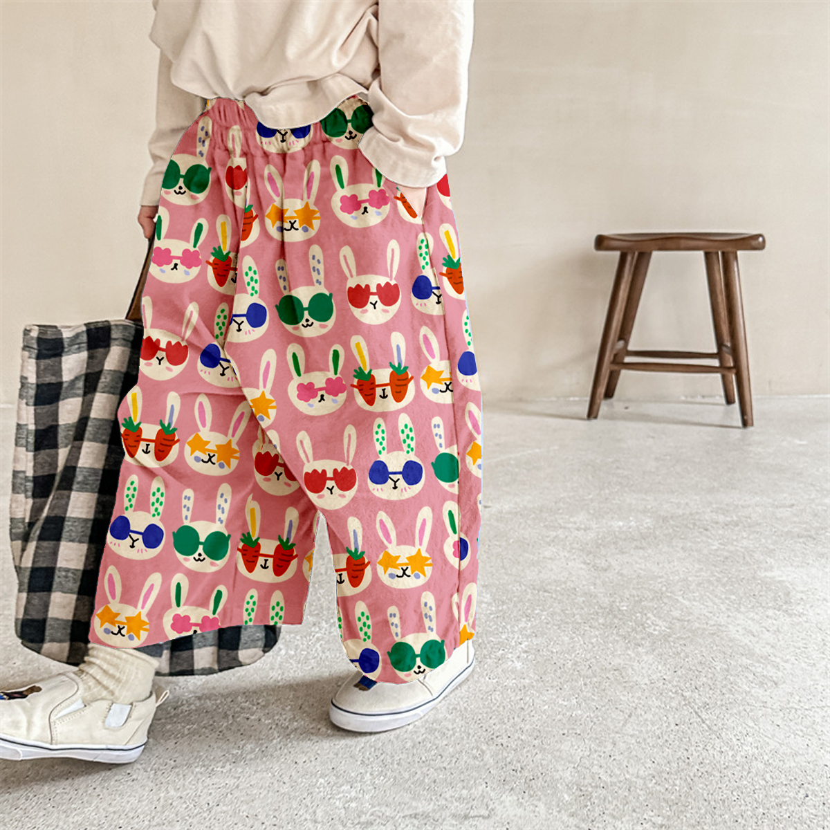 Baby & Kids Rabbits Pattern Pants