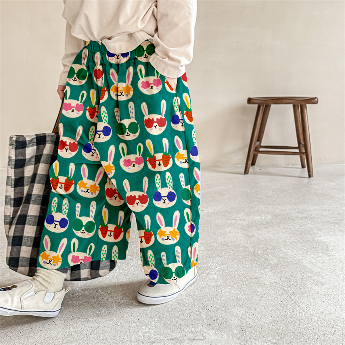 Baby & Kids Rabbits Pattern Pants