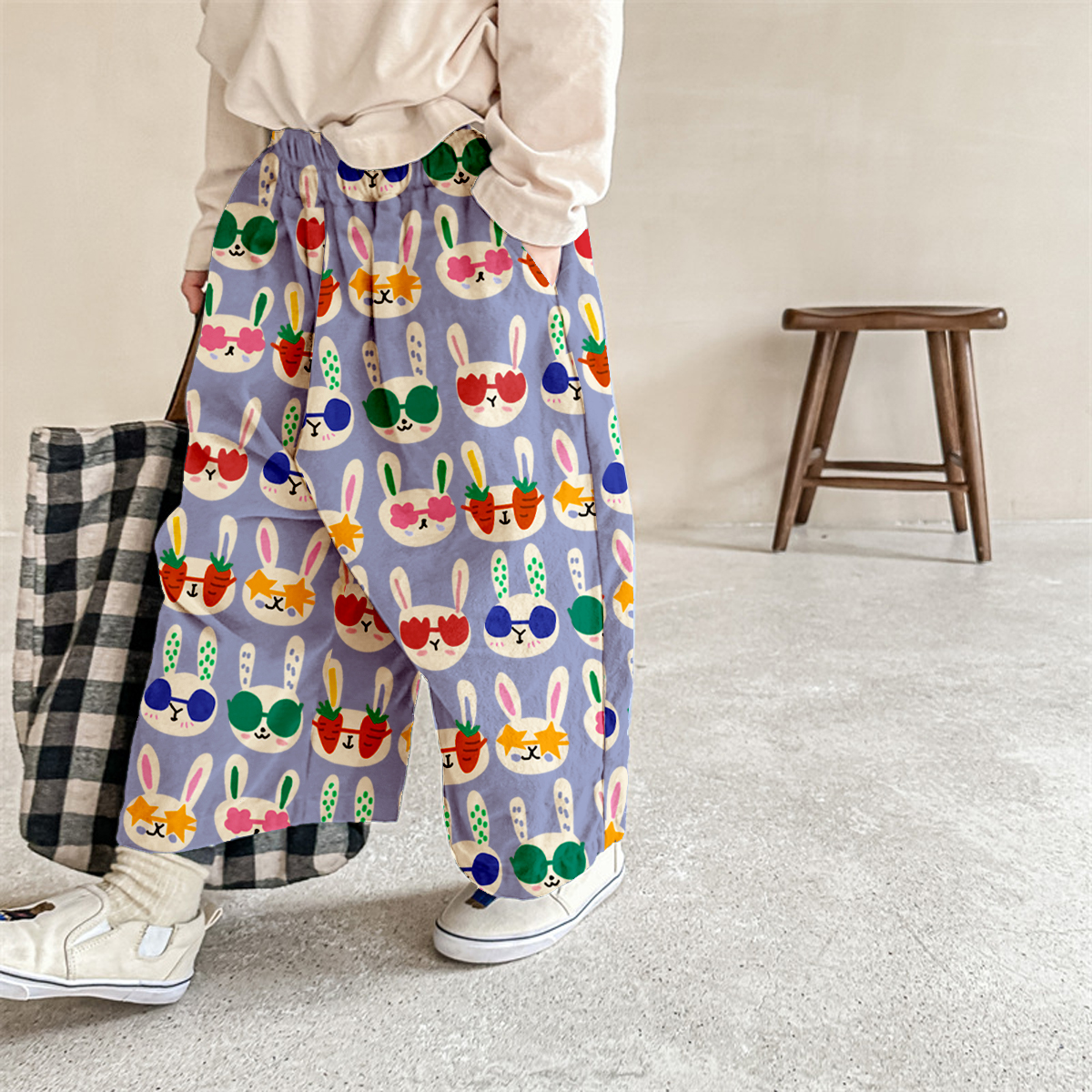 Baby & Kids Rabbits Pattern Pants