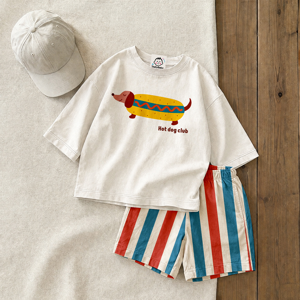 HOT DOG Baby Toddler 2-Piece Set