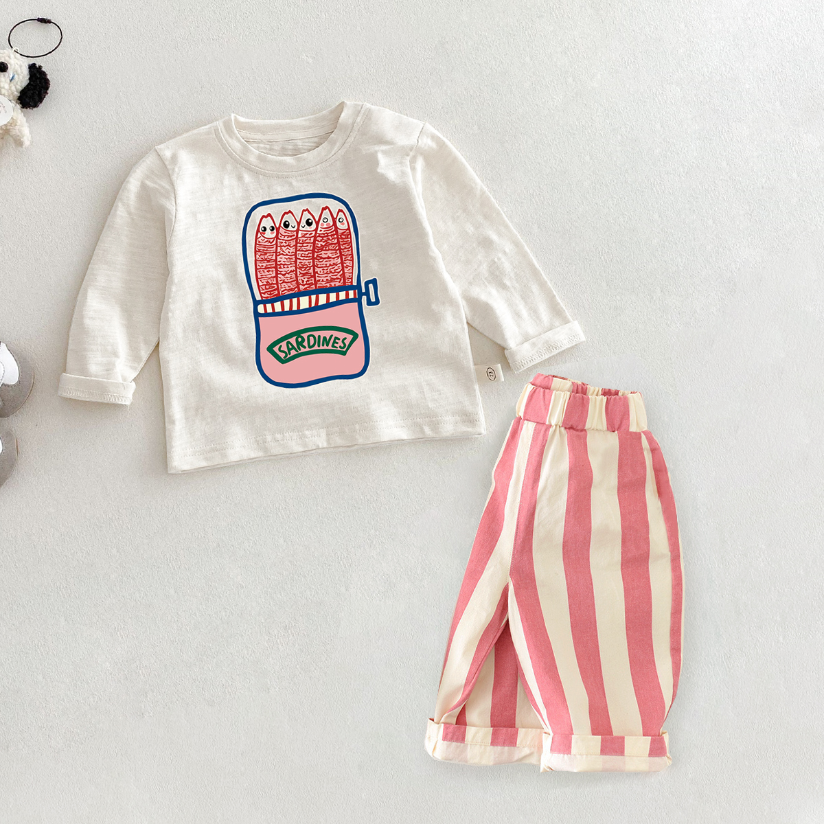 Saedines Baby Toddler 2-Piece Slogan Set