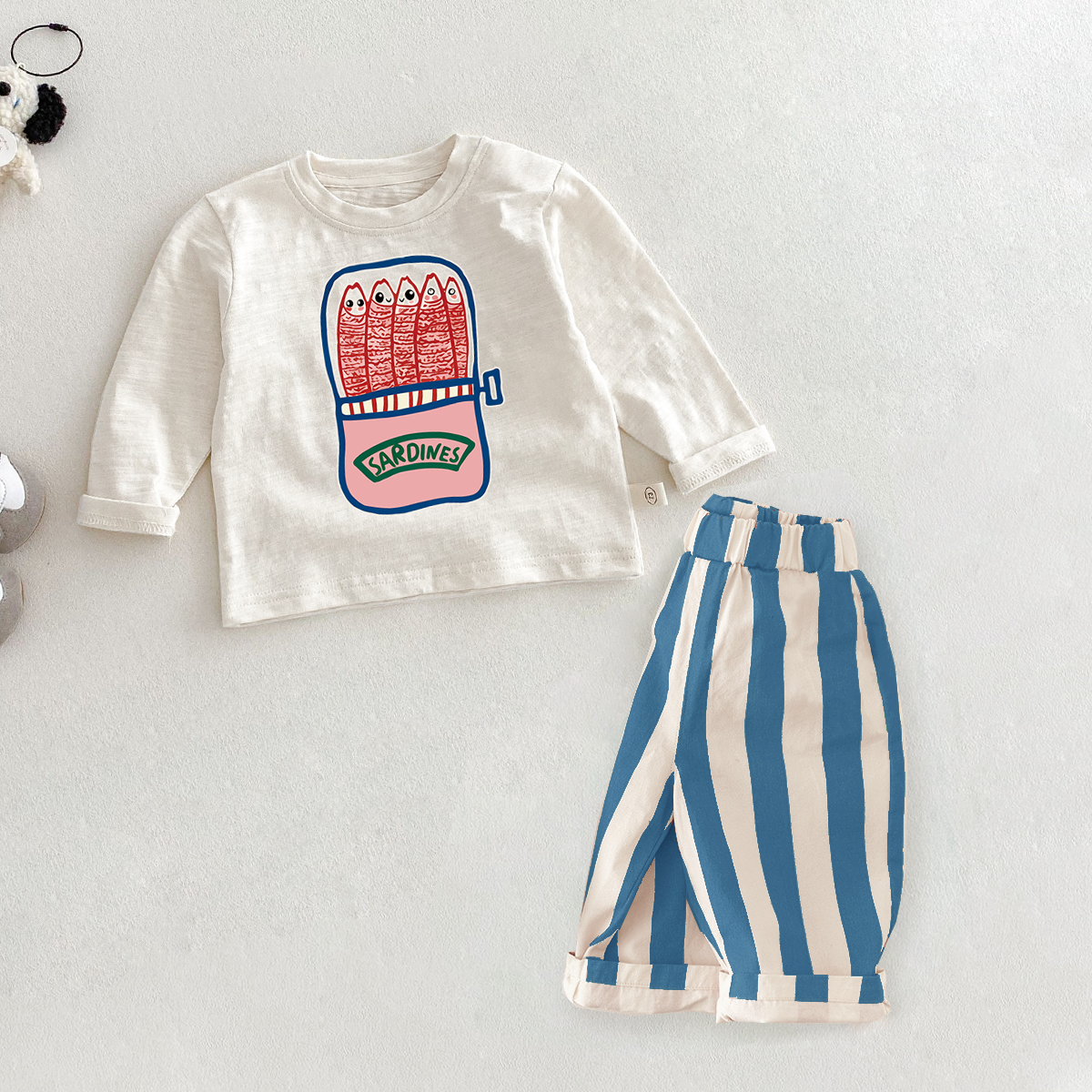 Saedines Baby Toddler 2-Piece Slogan Set