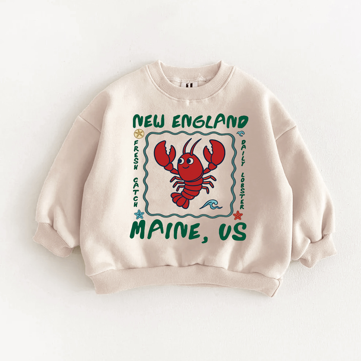 NEW ENGLAND MAINE US Baby & Kids Lobster Sweatshirt
