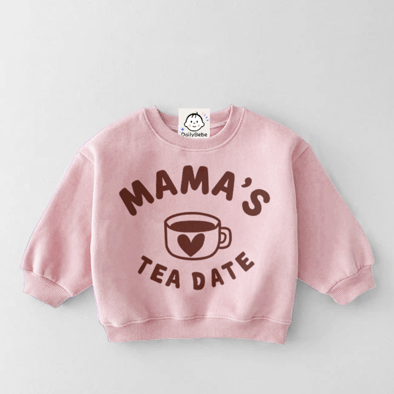 MAMA'S TEA DATE Baby & Kids Lobster Sweatshirt