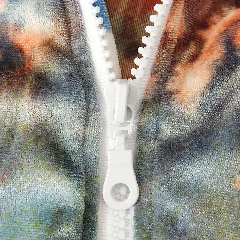 Baby Dyeing Easter Rabbit Ear Hooded Romper