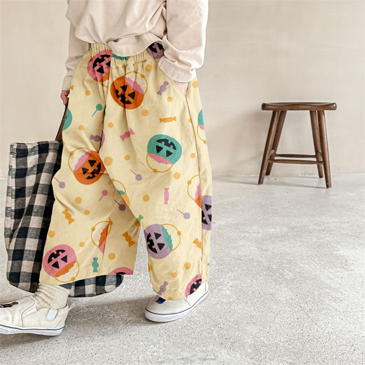 Baby & Kids Pumpkin Basket Pattern Pants