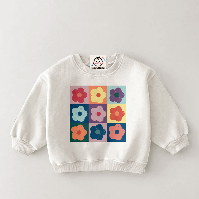 Baby & Kids Flowers Sweatshirt