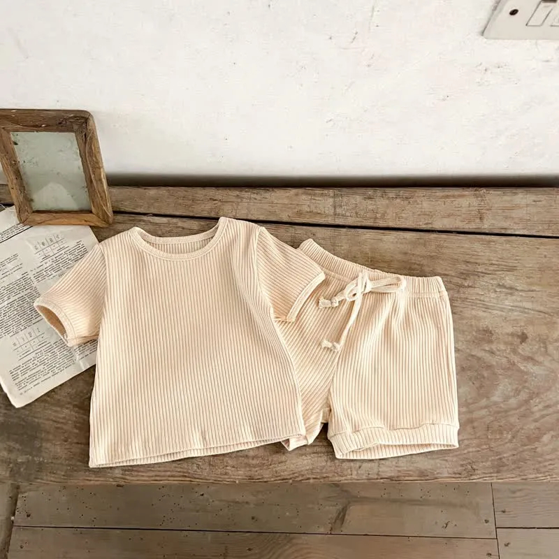 Baby 2-Piece Lovely Striped Basic Set