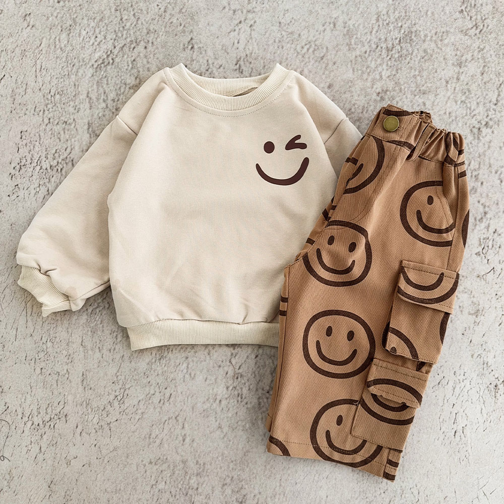 Baby Toddler Smiley 2-Piece Set