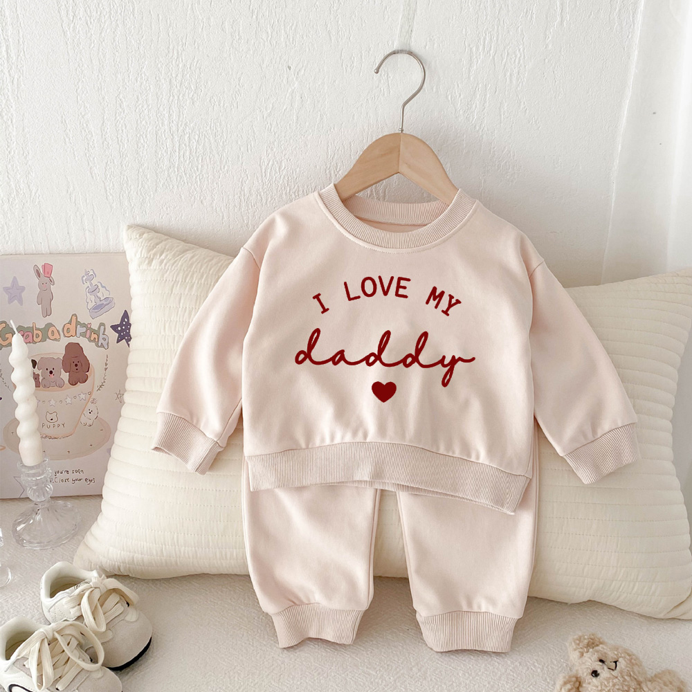 I LOVE MY DAD Baby Slogan Sets