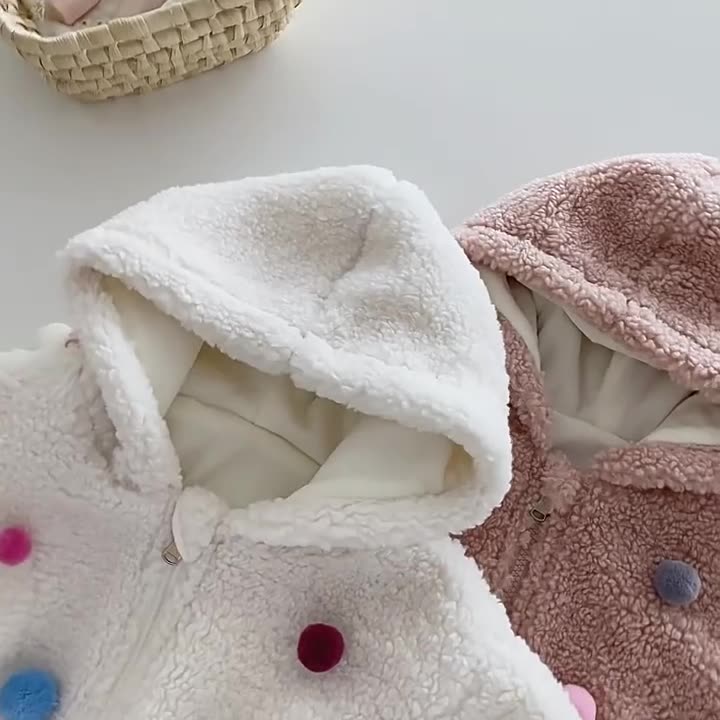 Baby Cute Rabbit Warm Jacket