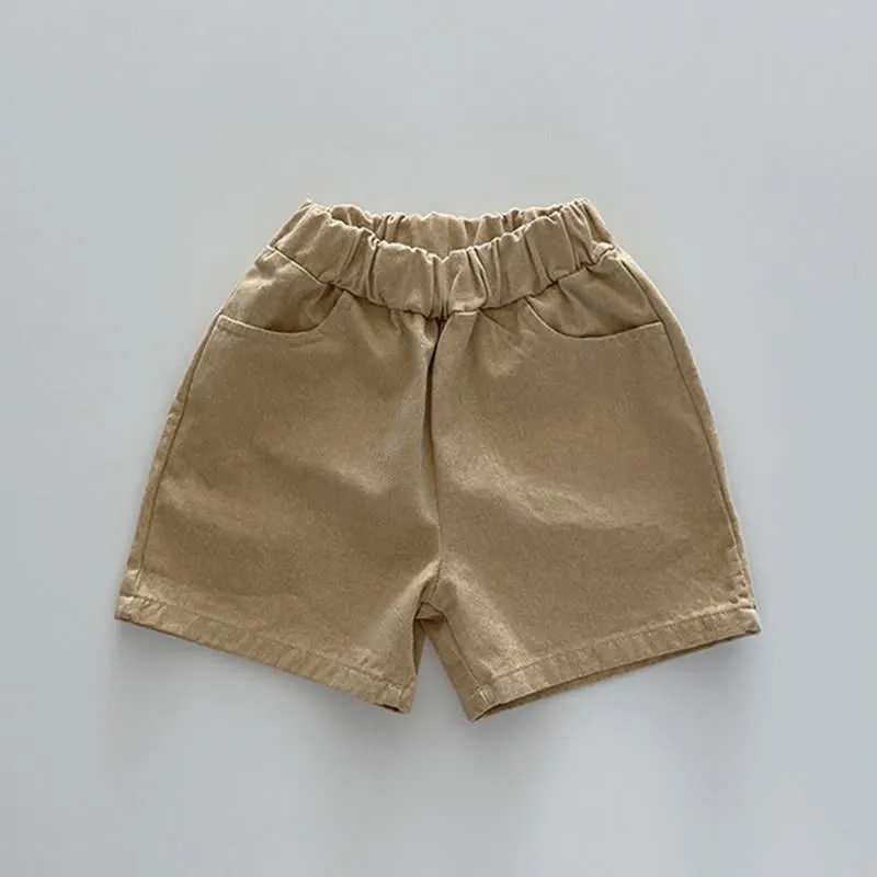 Toddler Plain Simple Basic Shorts