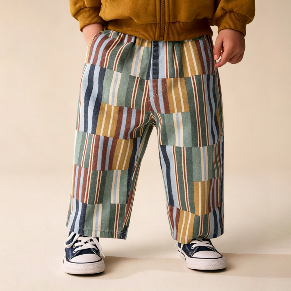 Baby & Kids Colorful Stripes Pants