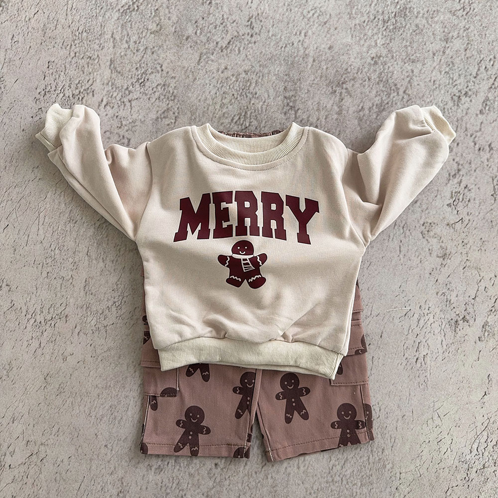 MERRY Baby Toddler Gingerbread 2-Piece Set