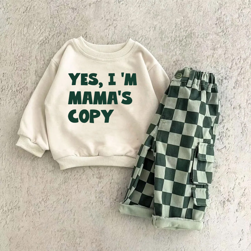 YES I'M MOMMY'S COPY Baby & Kids 2-Piece Set