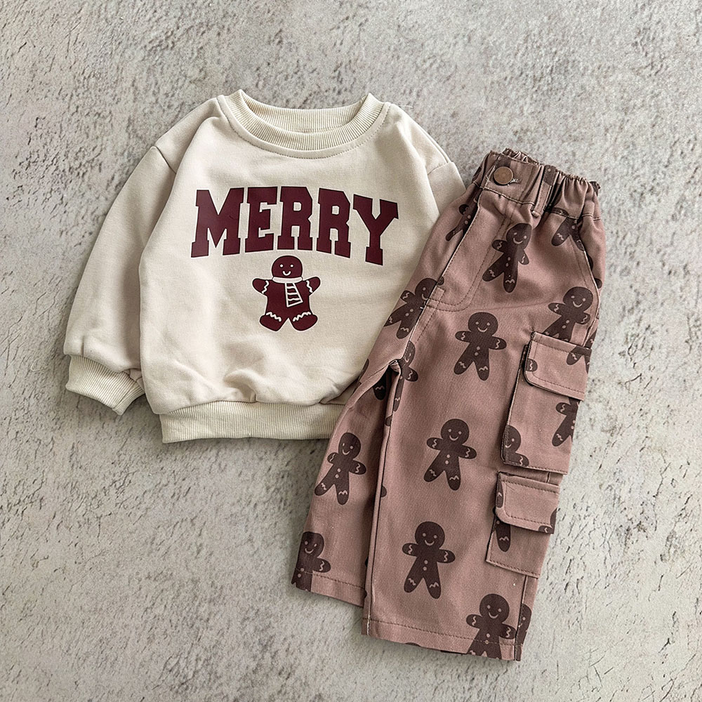 MERRY Baby Toddler Gingerbread 2-Piece Set