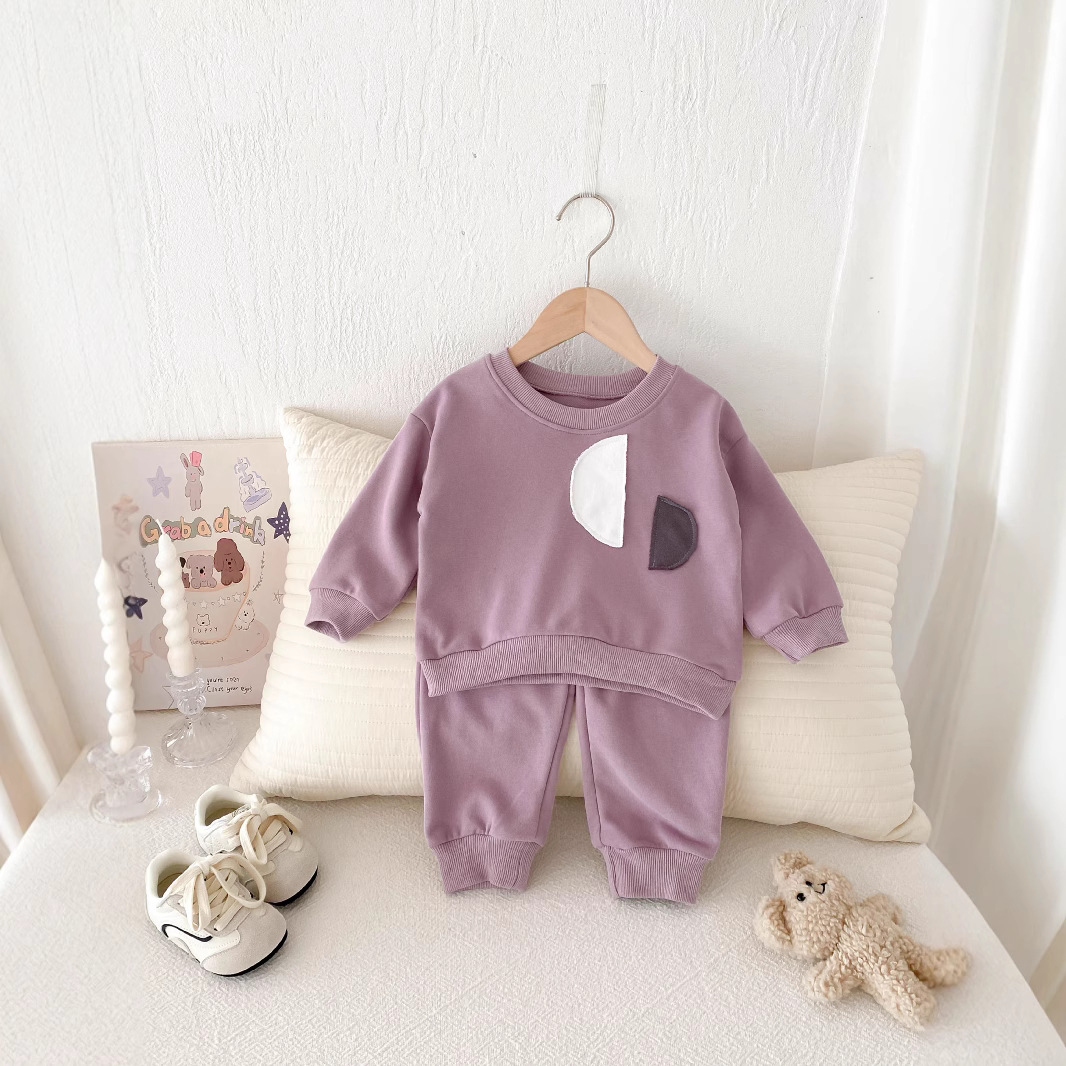 Baby Doughnut Sweatshirt & Pant Set