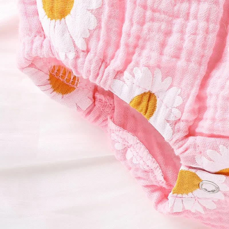 Baby Daisy Pastoral Bodysuit with Headband