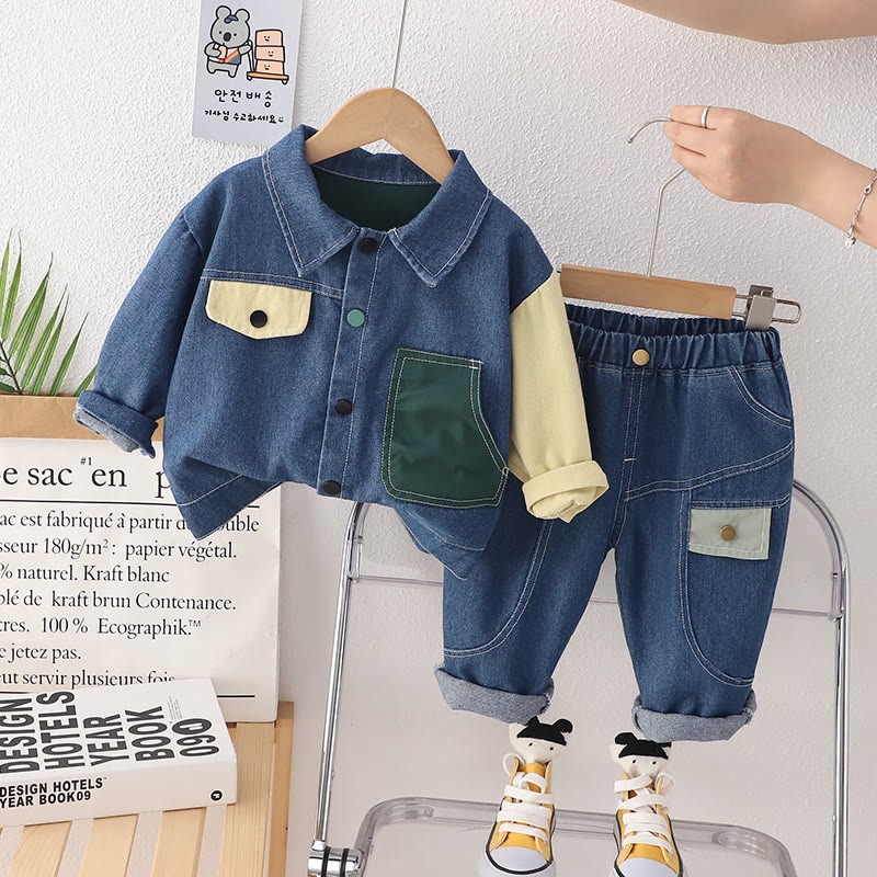 Toddler Boy Denim 2 Pieces Set
