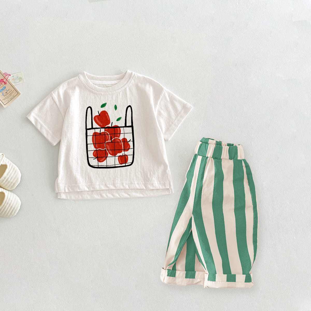 Baby Toddler Apple 2 Piece Sets
