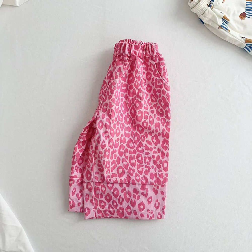Baby & Kids Leopard Print Casual Pants