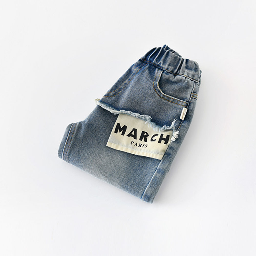 MARCH PARIS Baby Toddler Denim Pants