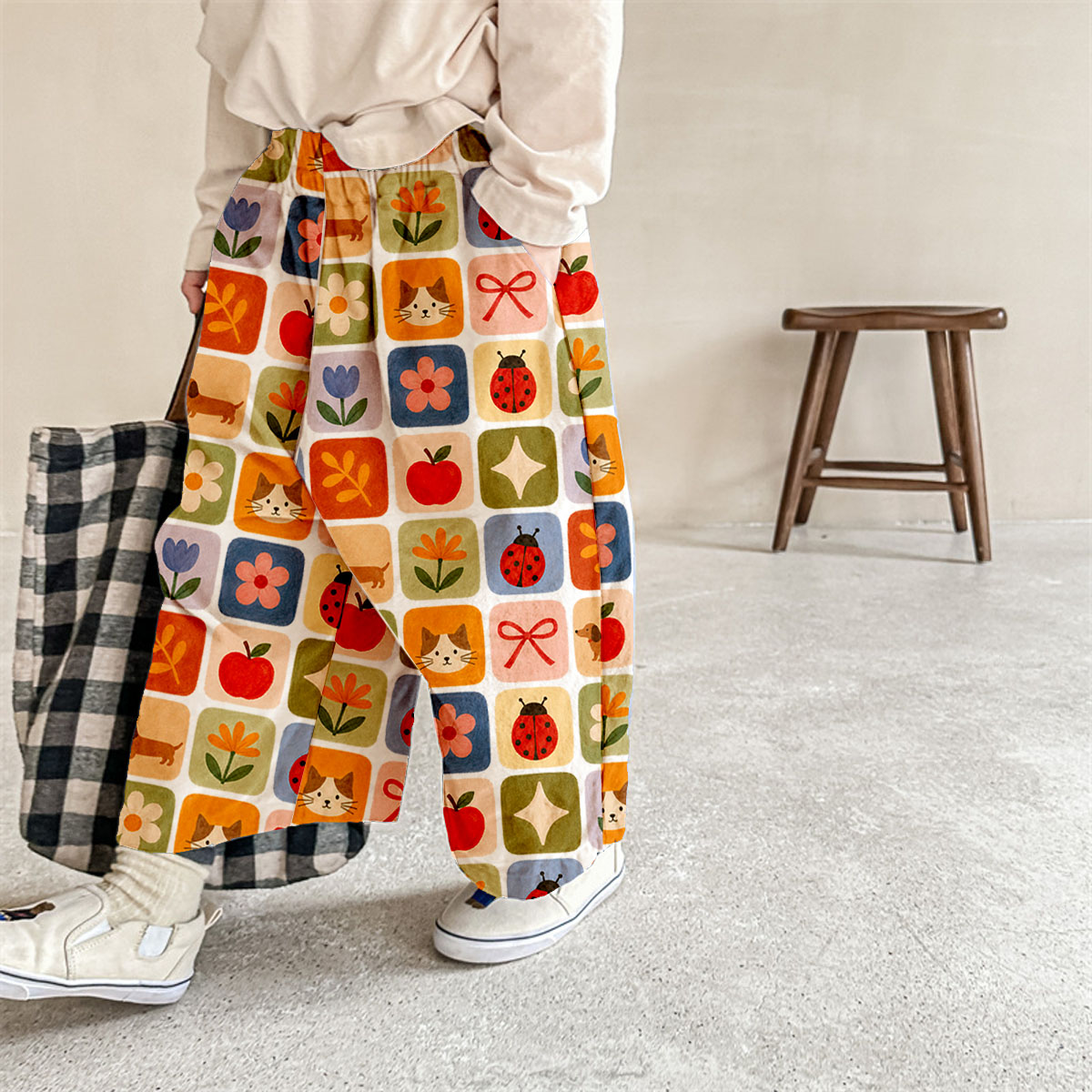 Baby & Kids Florals Ladybug Print Pants