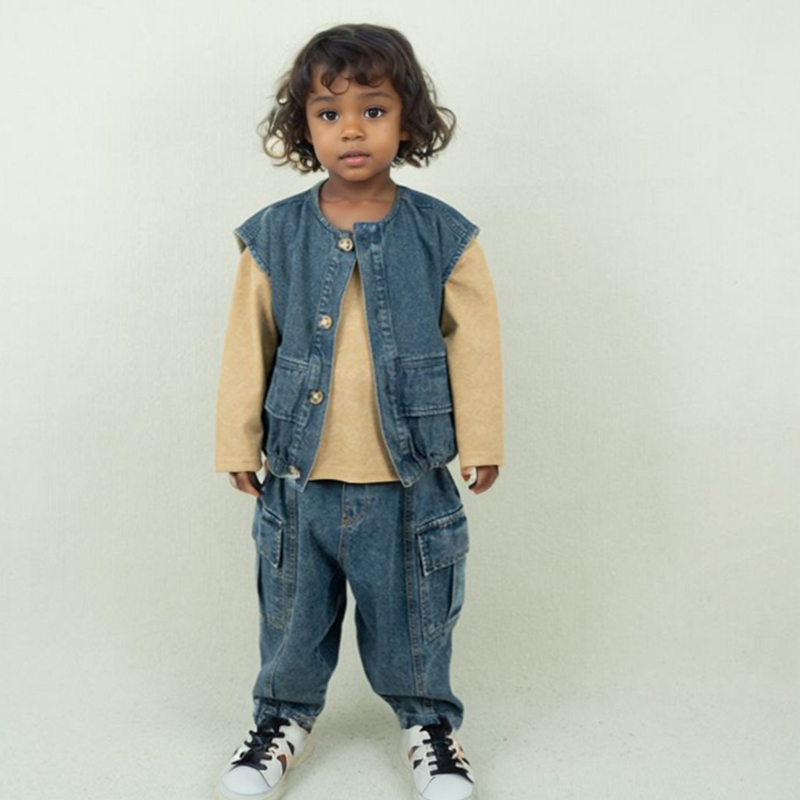 Toddler Big Pocket Jeans