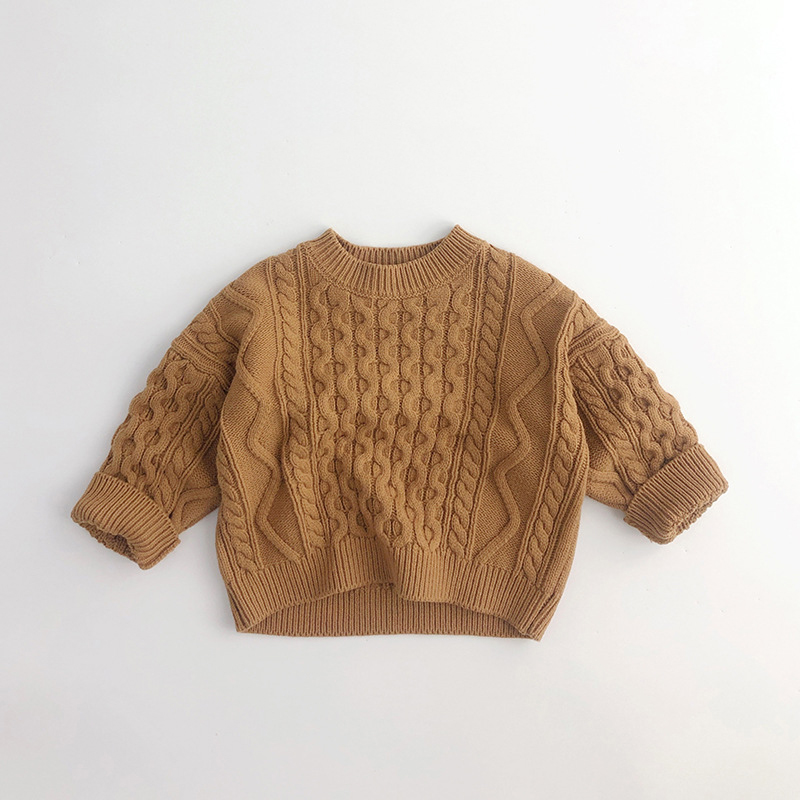 Toddler Retro Twist Pullover Sweater