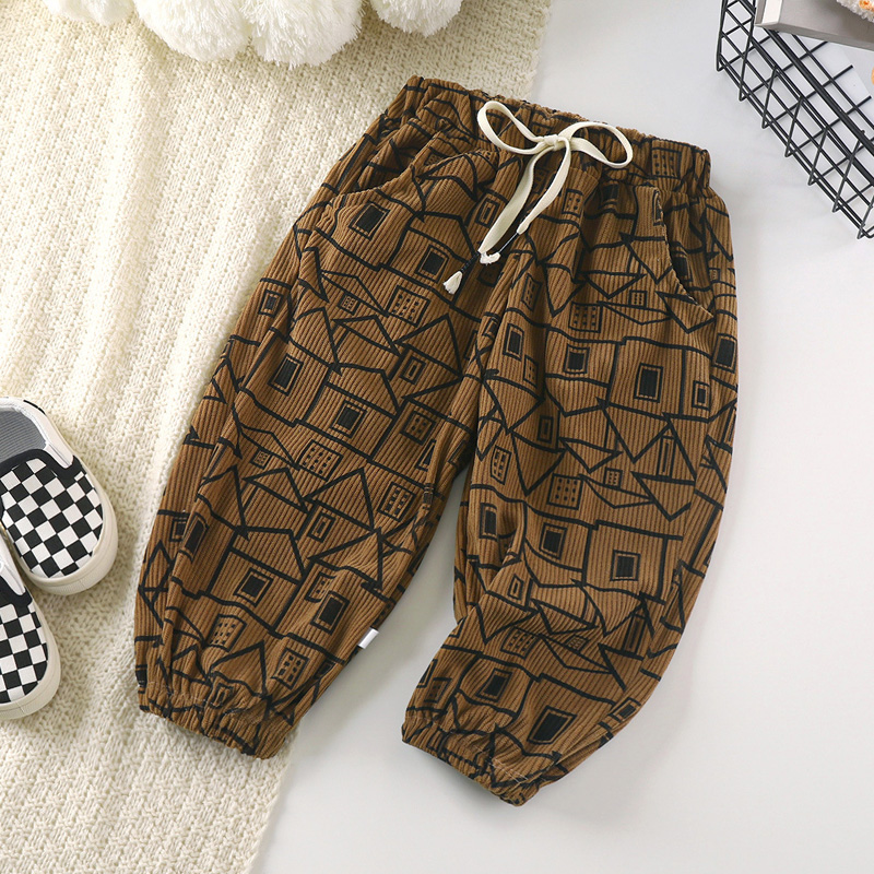 Baby Toddler Printed Casual Pants