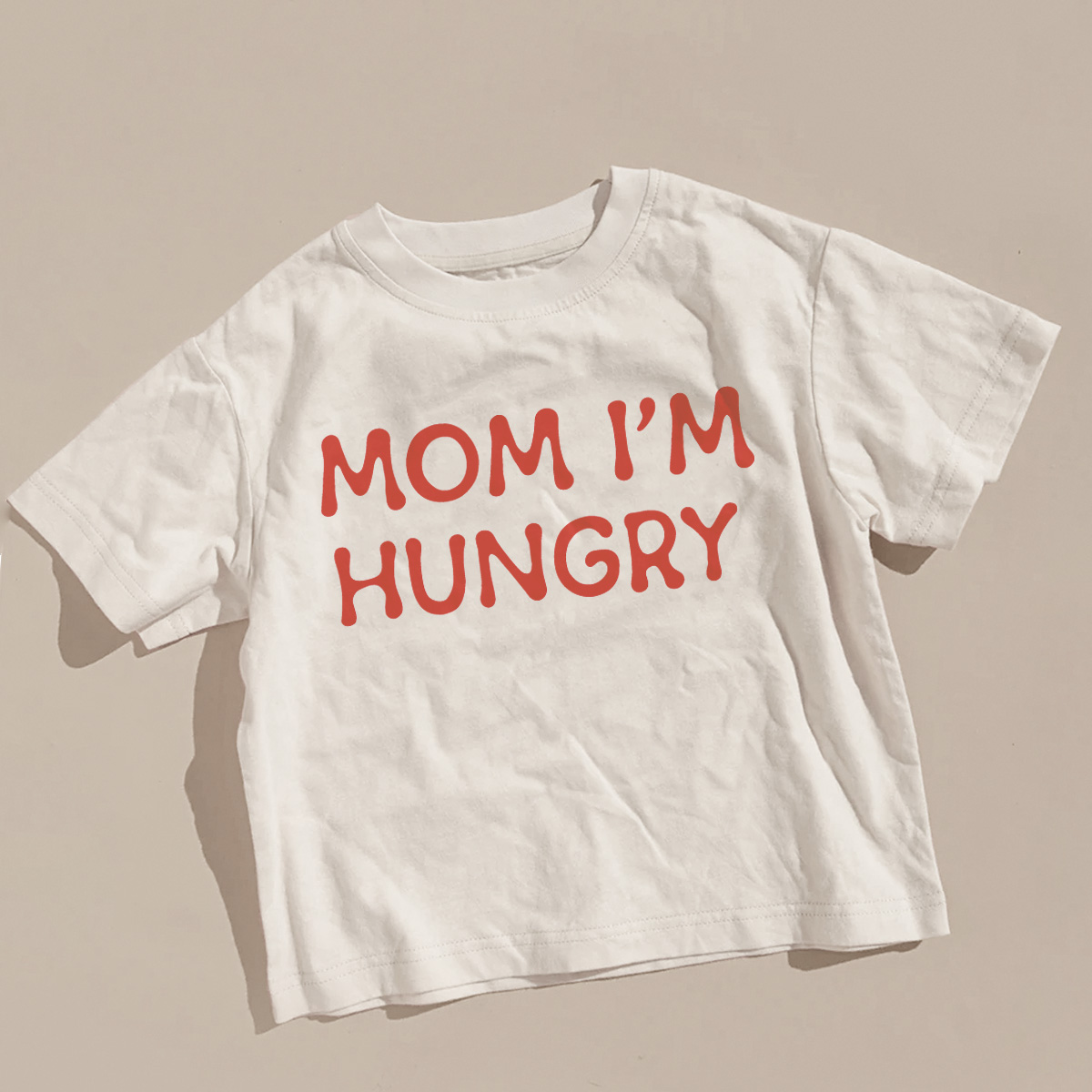 MOM I'M HUNGRY Baby Toddler Fruit White T-Shirt