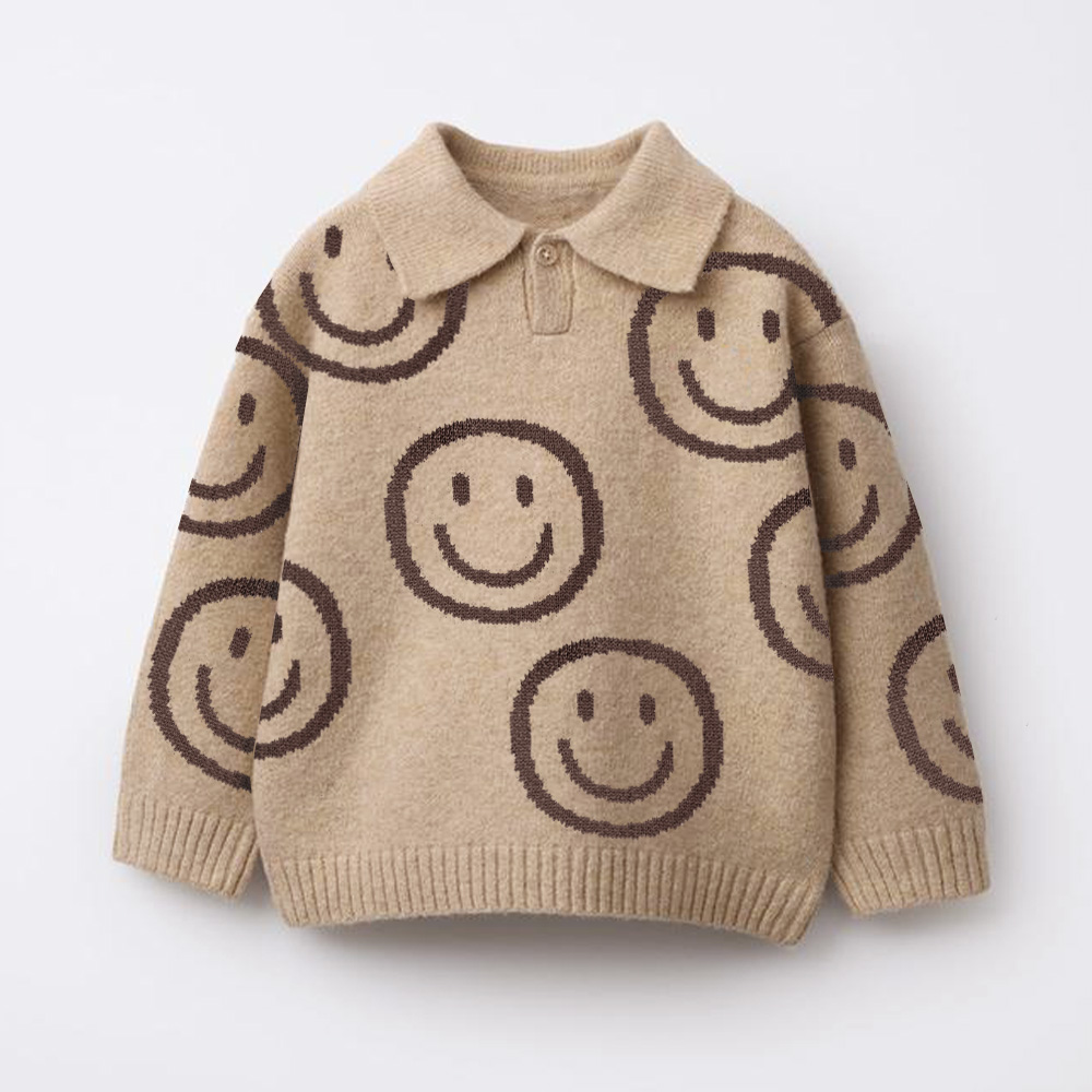 Baby & Kids Smiley Knitted Sweater