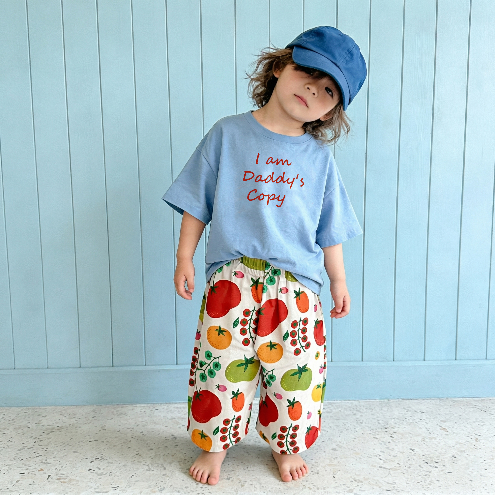 Baby & Kids Colorful Tomatoes Print Pants