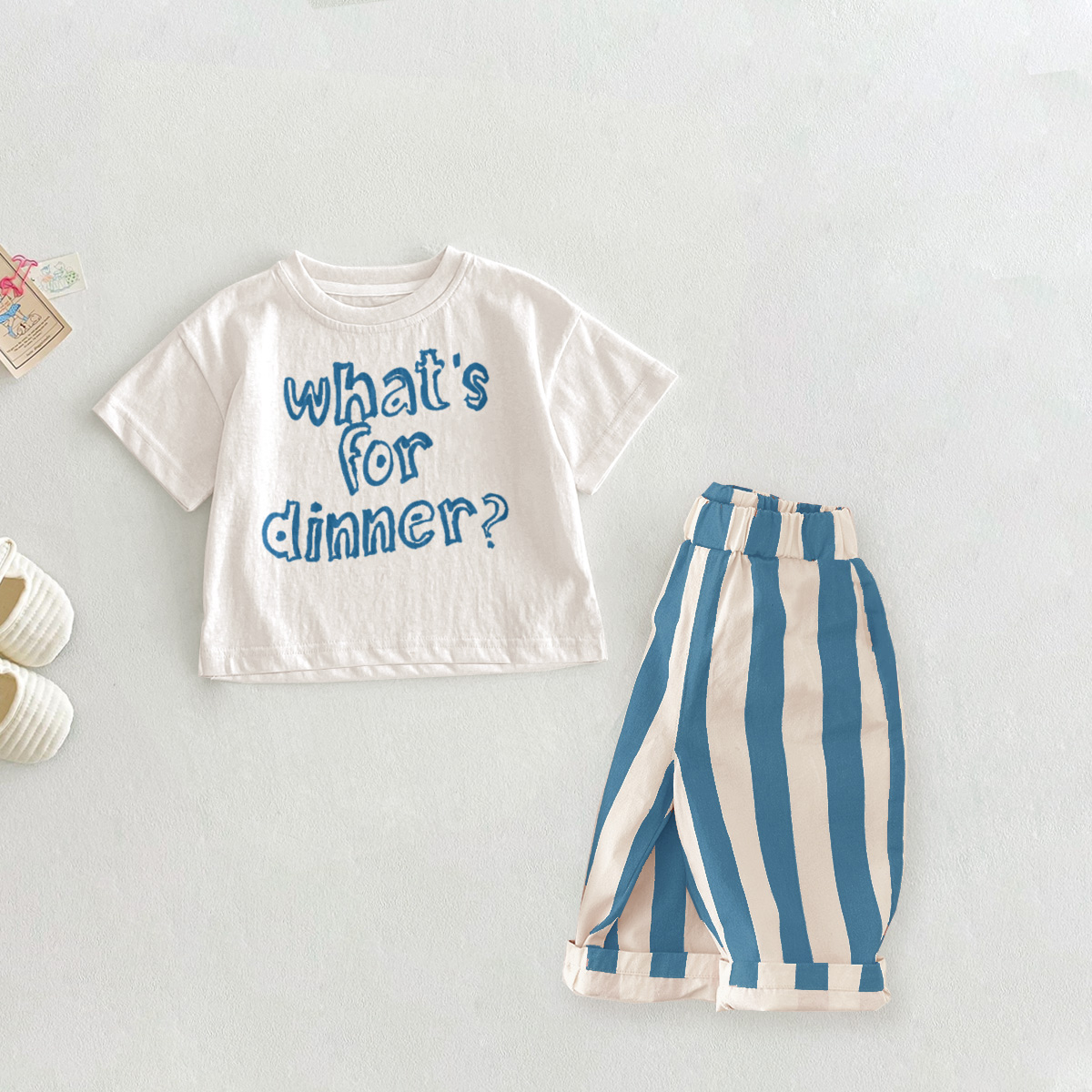 WHAT'S FOR DINNER Baby 2-Piece Set