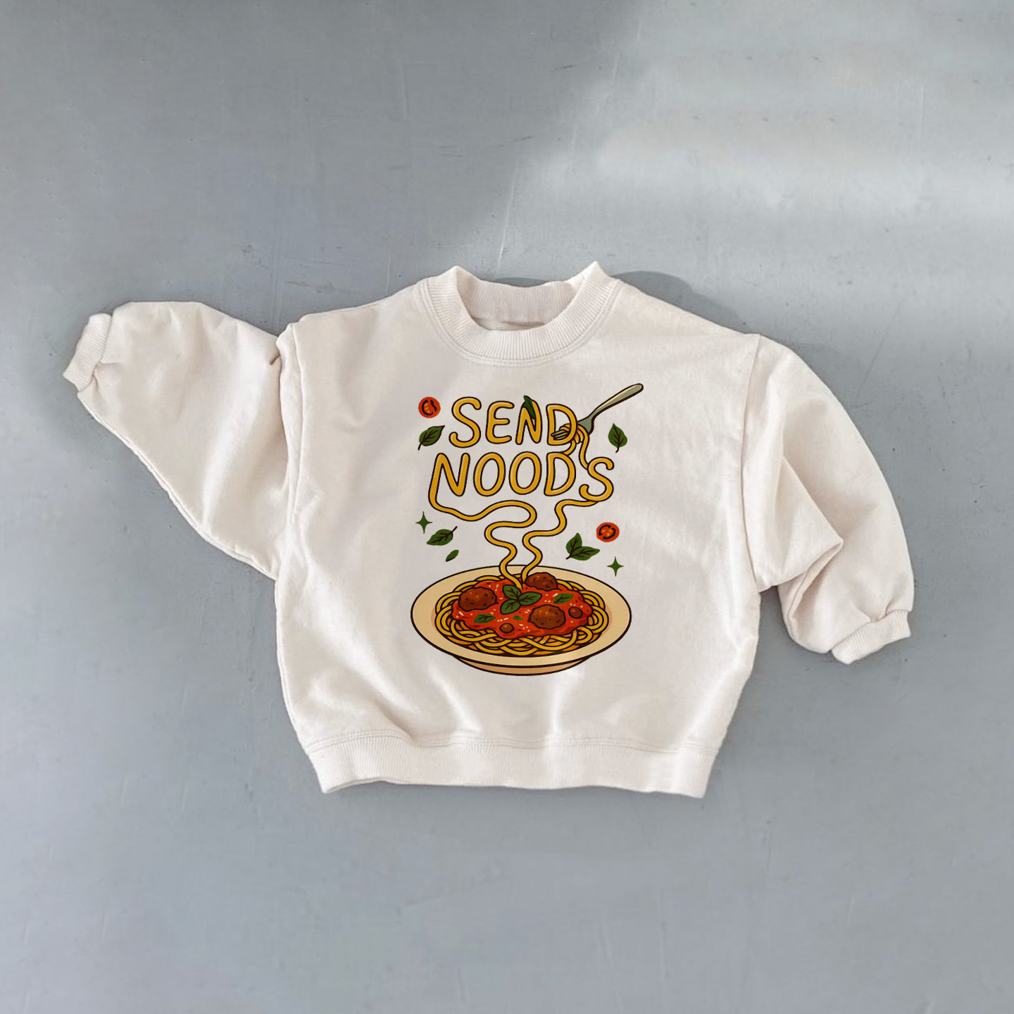 SEND NOODS Baby & Kids Pasta Sweatshirt