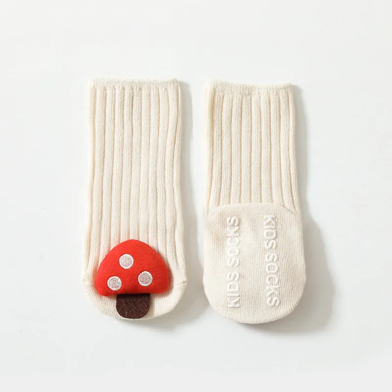 Baby 3D Animal Ribbed Floor Socks
