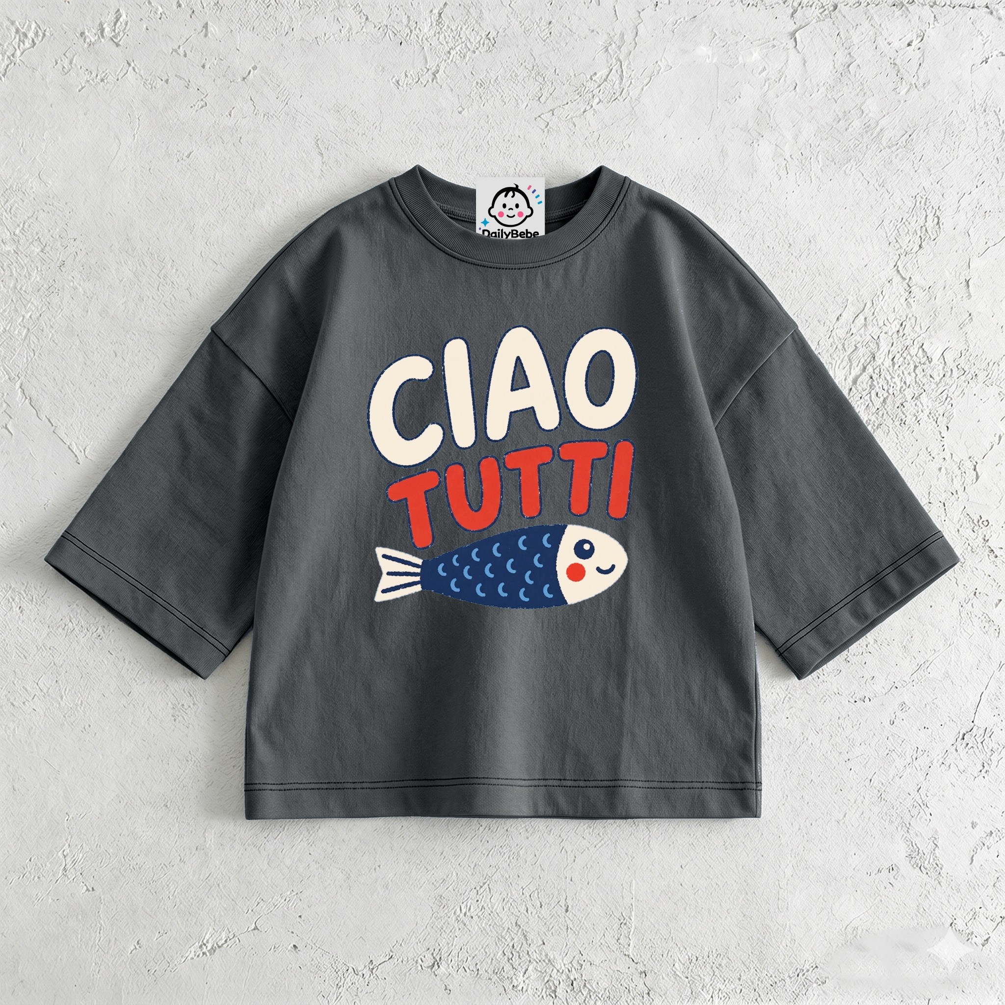 The Ciao Tutti Baby & Kids Fish T-Shirt (6M-12Y)