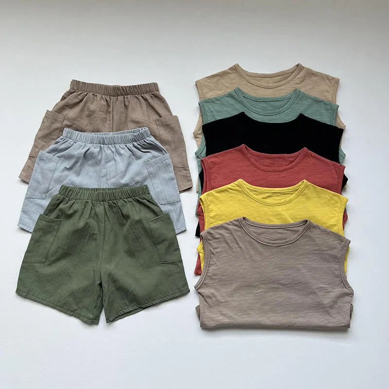 Body Toddler Solid Color Tank