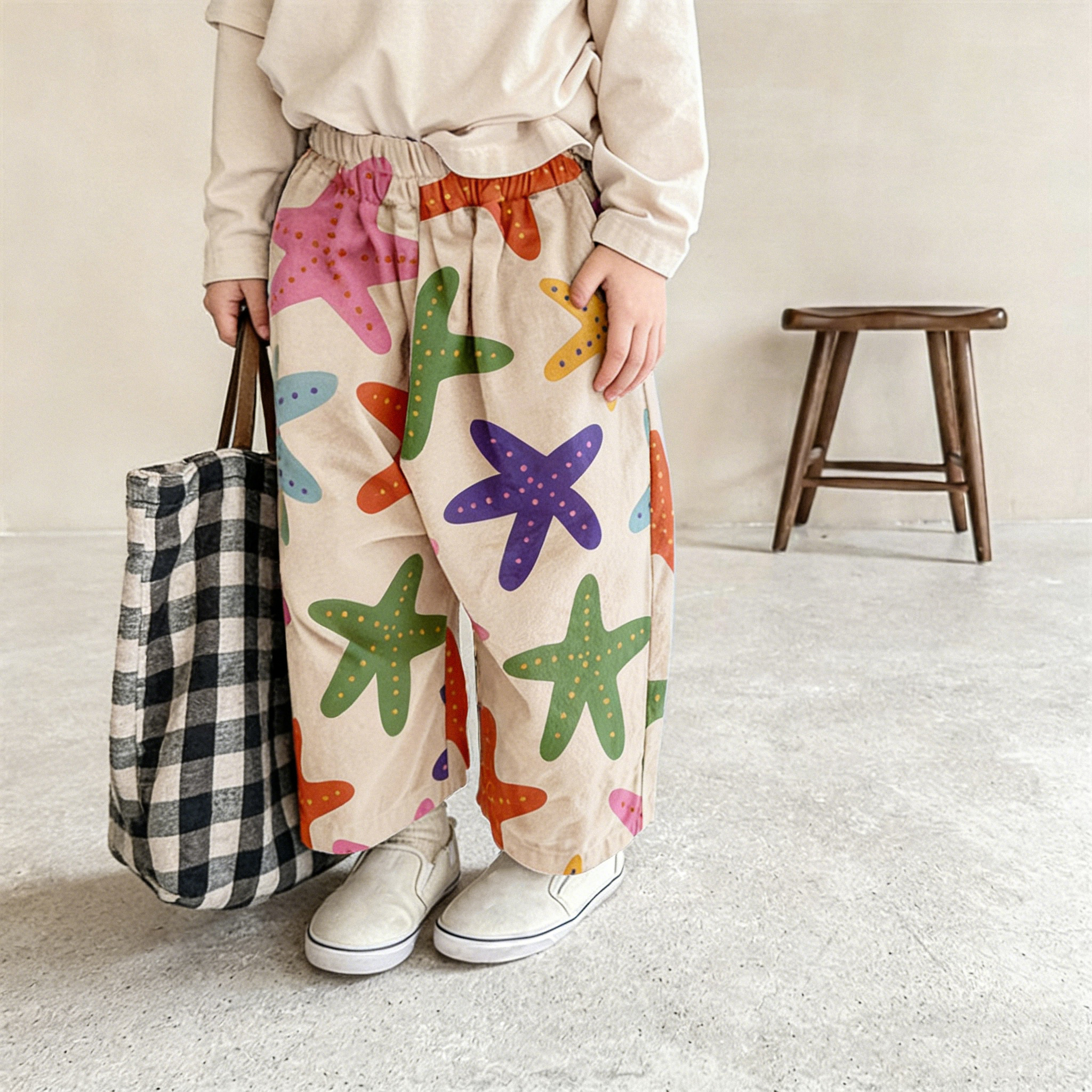 Baby & Kids Starfish Print Pants