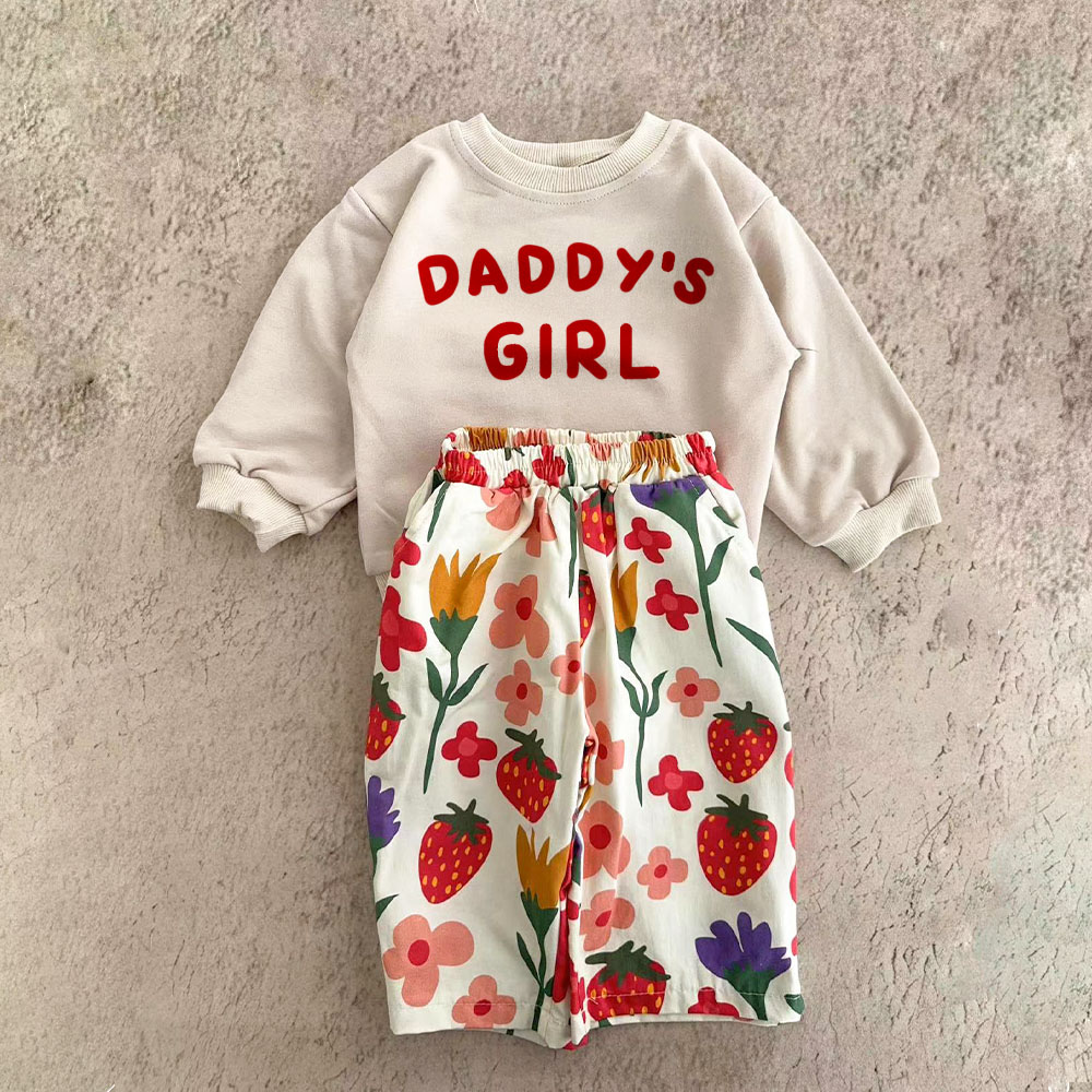 DADDY'S Girl Baby & Kids Flowers 2-Piece Set