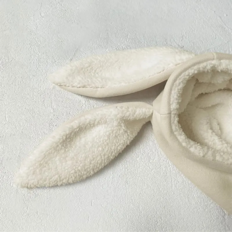 [Copy]Baby Carrot Rabbit Ear Romper with Hat
