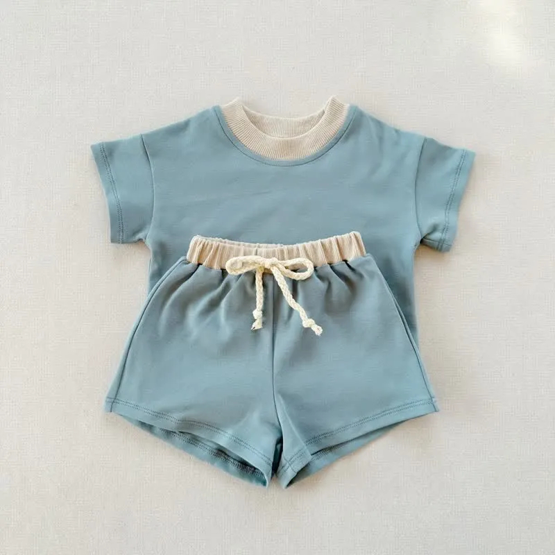 Baby 2-Piece Soft Sweatsuit Loose Set