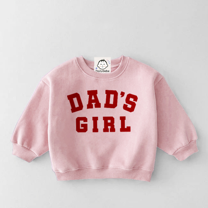 DAD'S GIRL Baby & Kids Slogan Sweatshirt