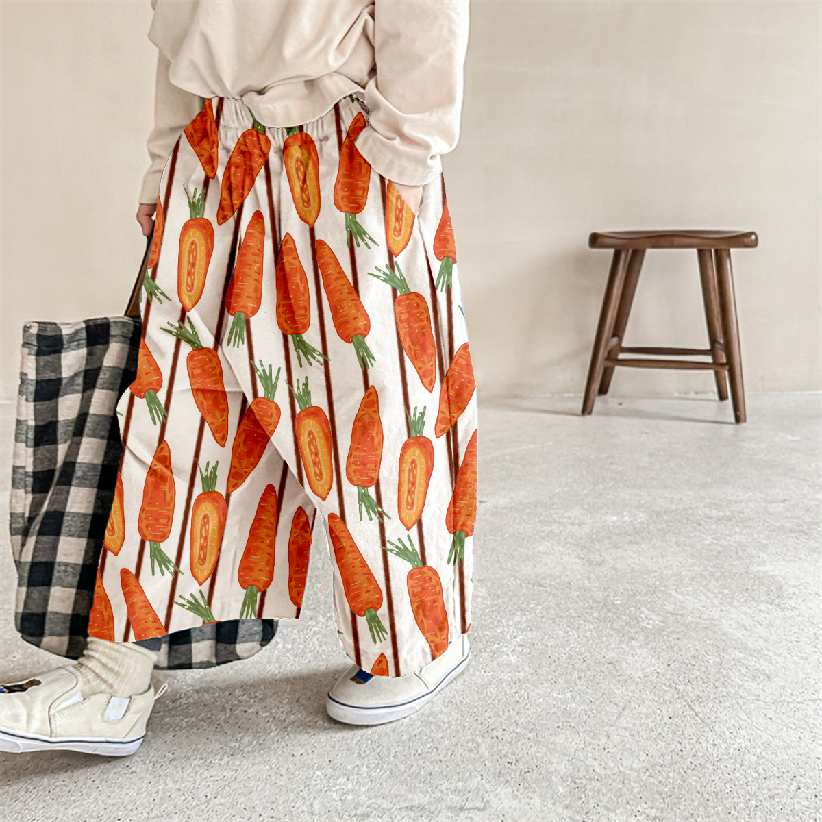 Baby & Kids Carrot  Stripe Pattern Pants