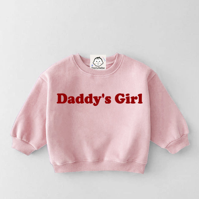 DADDY'S GIRL Baby & Kids Slogan Sweatshirt
