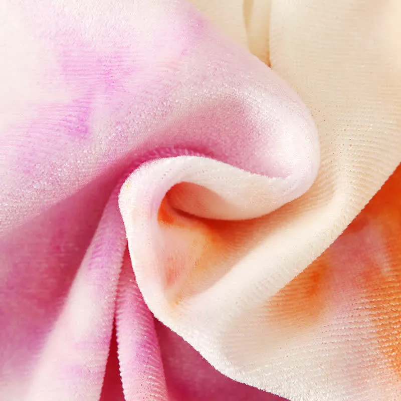 Baby Dyeing Easter Rabbit Ear Hooded Romper